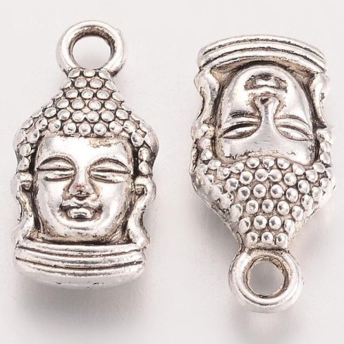 Buddhafej, 16,5x8x5 mm, (10 db)