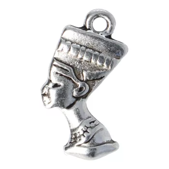 Nefertiti medál, 23x15 mm (1 db)