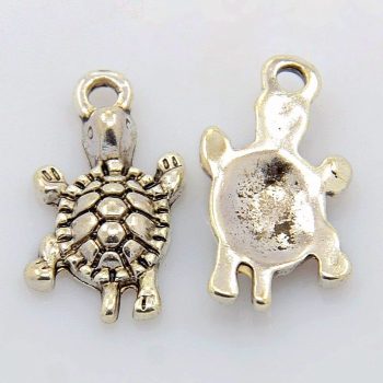 Teknős, kb. 23x12 mm (5 db)