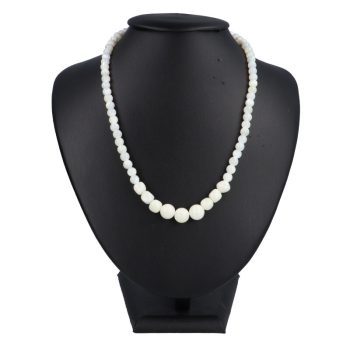 Gyöngyház, növekvő, 6-10 mm, 45 cm-es nyaklánc