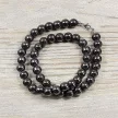 Hematit, golyós, 10 mm, 40 cm-es nyaklánc