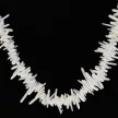 Ágas korall, fehér, 50 cm-es nyaklánc