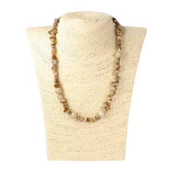 Képjáspis nyakláccal Nyugalom és harmónia, 50 cm