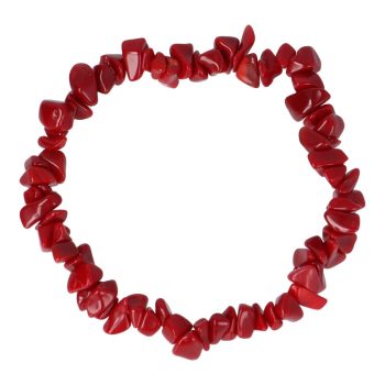 Bambuszkorall, törmelékköves karkötő