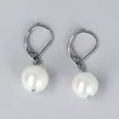 Shell pearl, fehér, golyós, 10 mm, szett