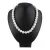 Shell pearl nyaklánc fehér golyós 12 mm 45 cm-es