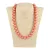 Shell Pearl, hússzínű, golyós, 14 mm, 45 cm-es nyaklánc