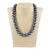 Shell Pearl középkék golyós 14 mm 45 cm-es nyaklánc