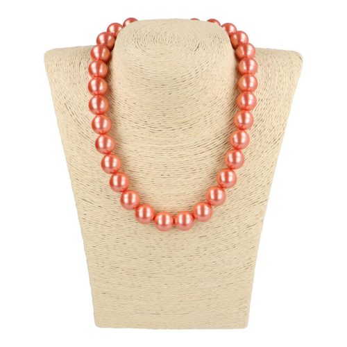 Shell Pearl hússzínű golyós 14 mm 40 cm-es nyaklánc