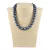 Shell Pearl középkék golyós 14 mm 40 cm-es nyaklánc