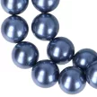 Shell Pearl középkék golyós 14 mm 40 cm-es nyaklánc