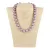 Shell Pearl, világoslila, golyós, 14 mm, 40 cm-es nyaklánc
