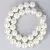 Shell pearl nyaklánc fehér golyós 12 mm 50 cm-es