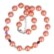 Shell Pearl csakra nyaklánc gyöngyházzal hússzínű 14 mm
