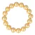 Shell Pearl, sötétsárga, golyós, 12 mm, karkötő