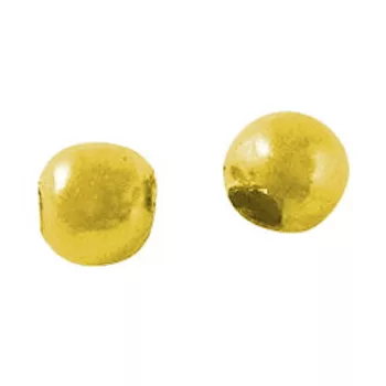 Golyó, 2 mm, arany szín (kb. 100 db)