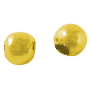 Golyó, 2 mm, arany szín (kb. 100 db)