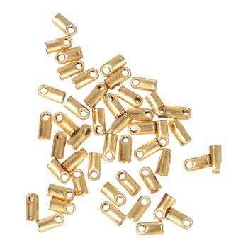 Láncvég kupak, sima, au szín (100db)