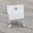 Nemesacél karika, kb. 3x0,4 mm (100 db)