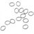 Ovál karika, 5x7 mm (kb. 100 db)