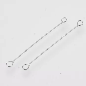 Szerelőpálca, dupla hurkos, 0,4x30 mm (10 db) (U)