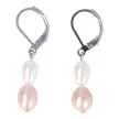 Rizsszemű, multicolor tenyésztett gyöngy szett, 6-8 mm