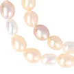 Rizsszemű, multicolor tenyésztett gyöngy szett, 6-8 mm