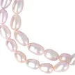 Rizsszemű, lila, 8-9 mm, 50 cm-es nyaklánc