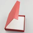 Díszdoboz, piros, mágneses, 161x161x25 mm