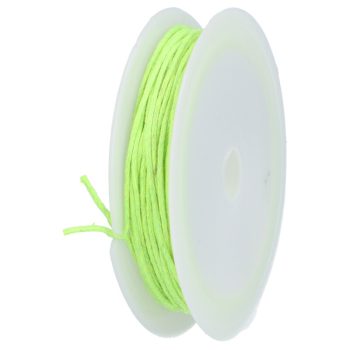 Kordszál, világos zöld, 1 mm, kb. 5 m
