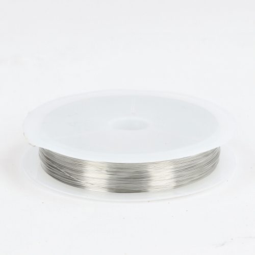 Szerelődrót, ezüst színű, 0,2 mm (kb. 15 m)
