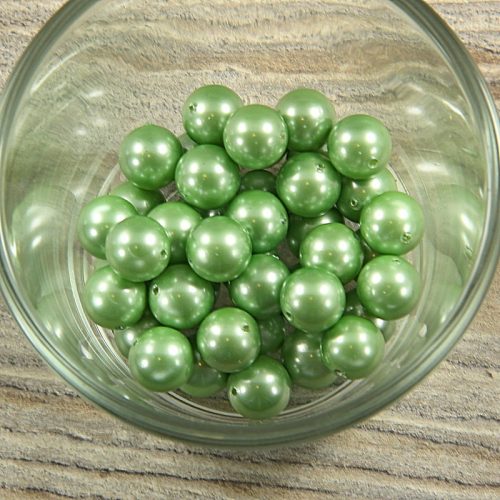 Shell pearl zöld golyó, 10 mm
