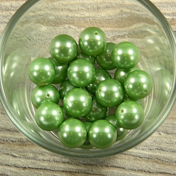 Shell pearl zöld golyó, 12 mm
