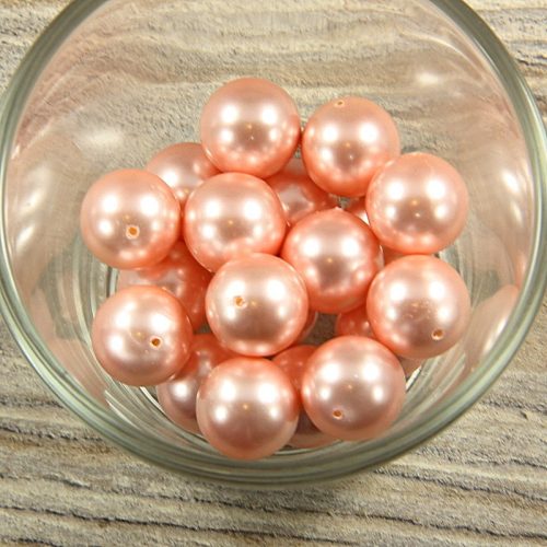 Shell pearl rózsaszín golyó, 14 mm