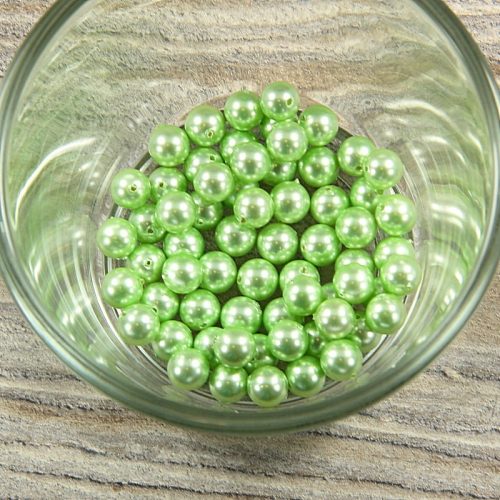 Shell pearl világoszöld golyó, 6 mm
