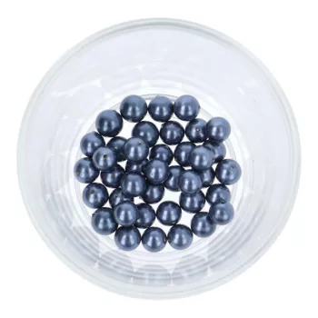 Shell pearl középkék golyó, 8 mm